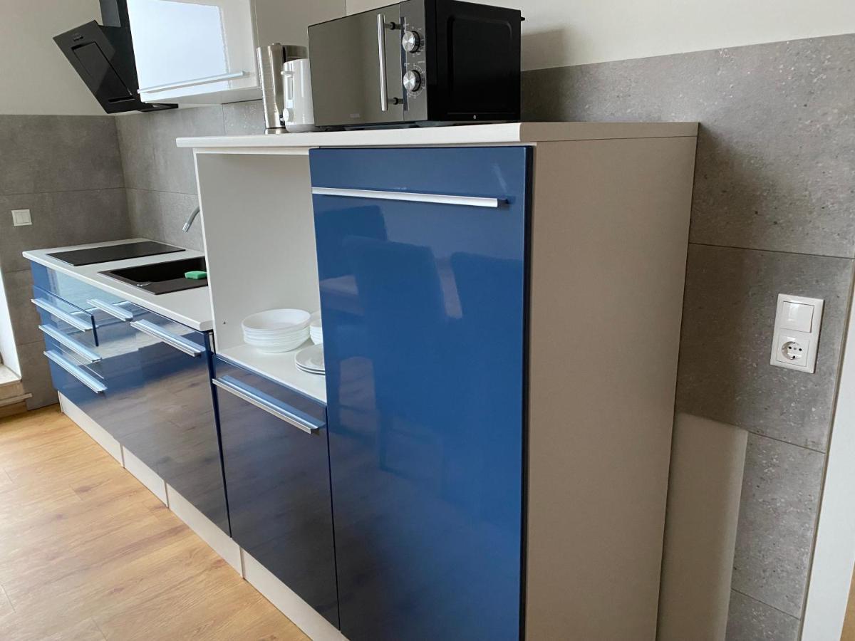 2 Raum Apartment Mit Terrasse, Hell Und Stilvoll Borna Esterno foto
